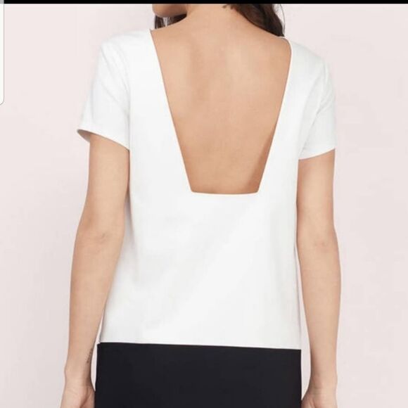 Ivory and black dress - Picture 4 of 8